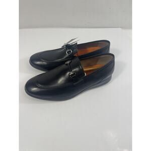 Thomas & Vine Burns Bit Shoes Men's Size 10.5 Black Slip On Loafers Dress New